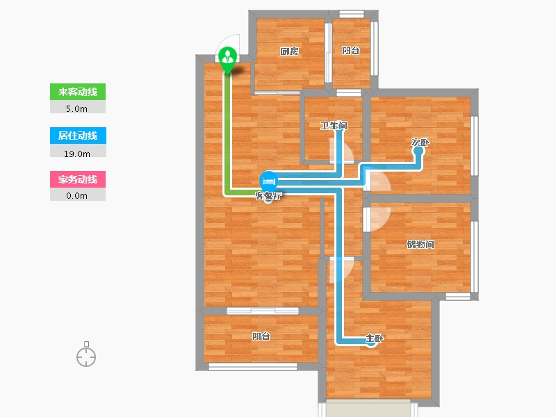 四川省-成都市-喜悦美麓-78.01-户型库-动静线