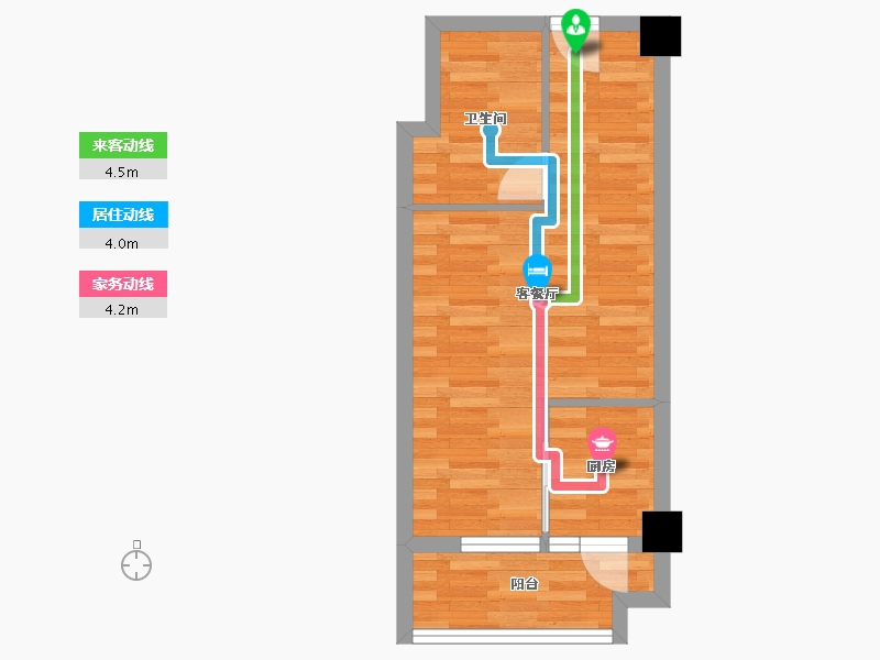 四川省-成都市-麓山国际 悦庭-36.03-户型库-动静线