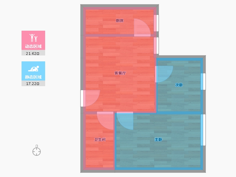 广东省-广州市-晓港湾-34.61-户型库-动静分区