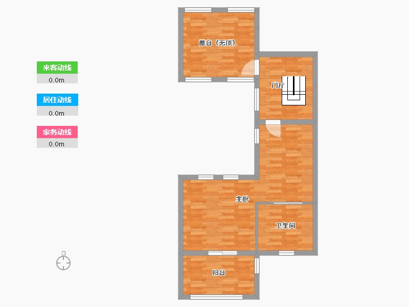 云南省-昆明市-滇池卫城-60.11-户型库-动静线