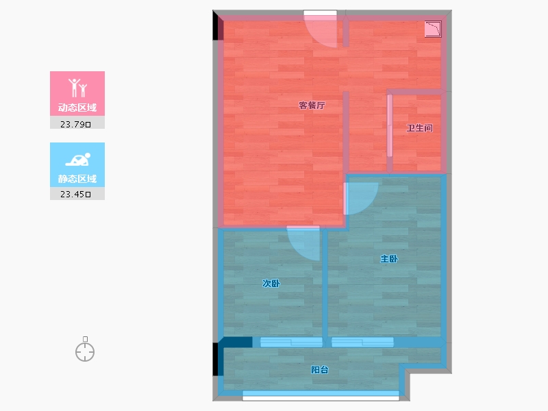 安徽省-淮南市-万茂城-42.01-户型库-动静分区