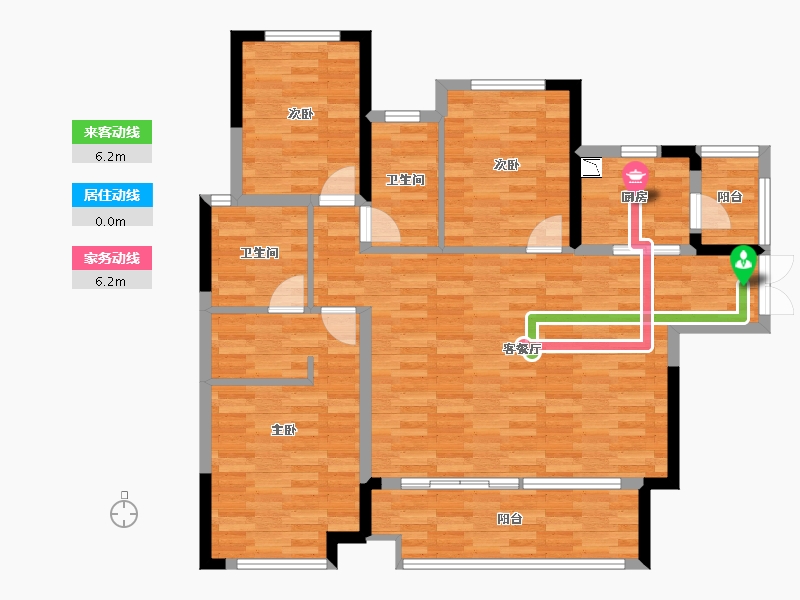 广西壮族自治区-桂林市-桂林融创万达文化旅游城栖霞府南-102.91-户型库-动静线