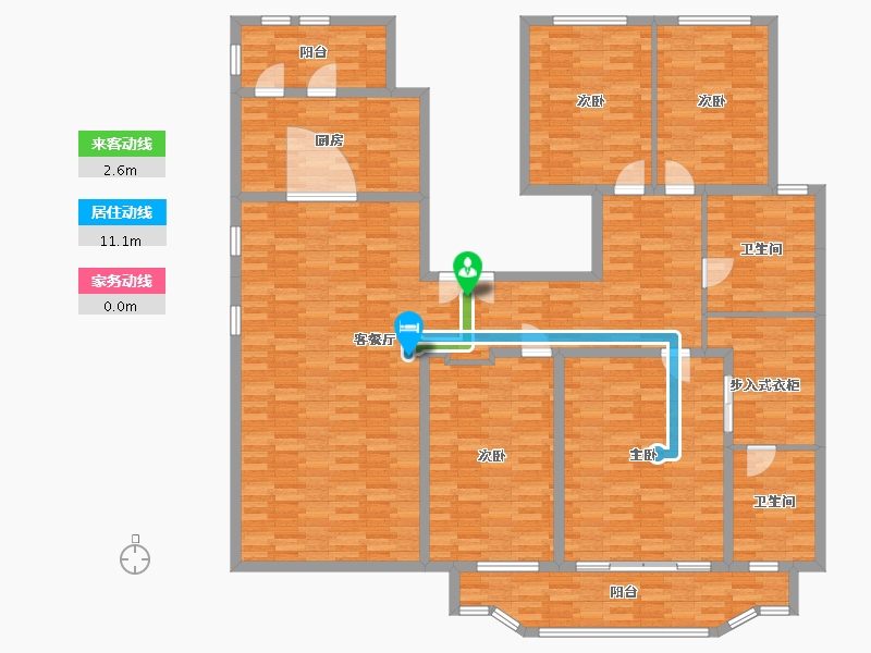 河南省-郑州市-正弘瓴-193.46-户型库-动静线