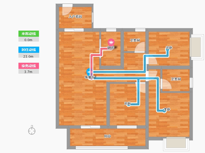 四川省-资阳市-紫金台-84.03-户型库-动静线