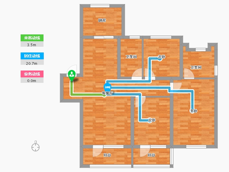 山东省-青岛市-融创-92.74-户型库-动静线