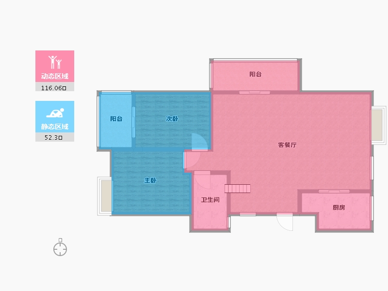 湖南省-邵阳市-佳源・名人国际花园-155.01-户型库-动静分区