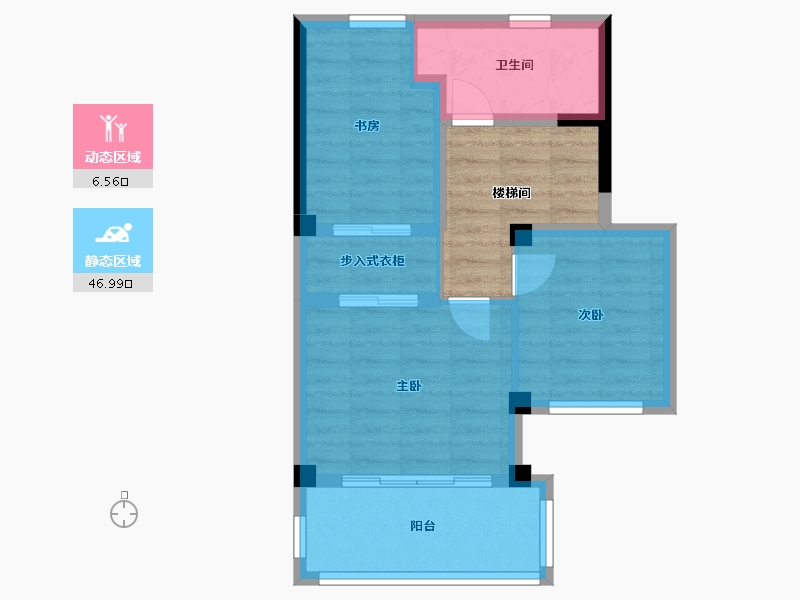 四川省-成都市-万锦城-54.55-户型库-动静分区