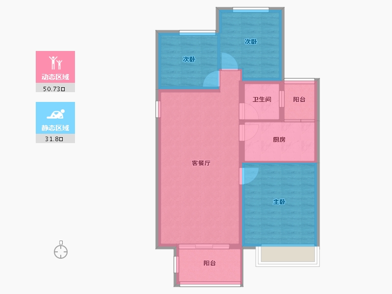 河南省-安阳市-海悦光明城-74.01-户型库-动静分区