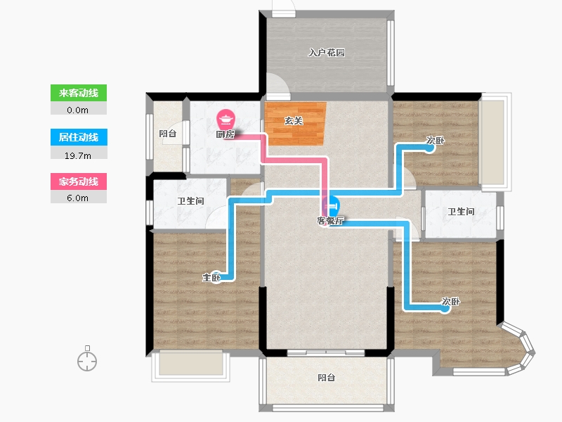 广东省-河源市-时代一号-105.12-户型库-动静线