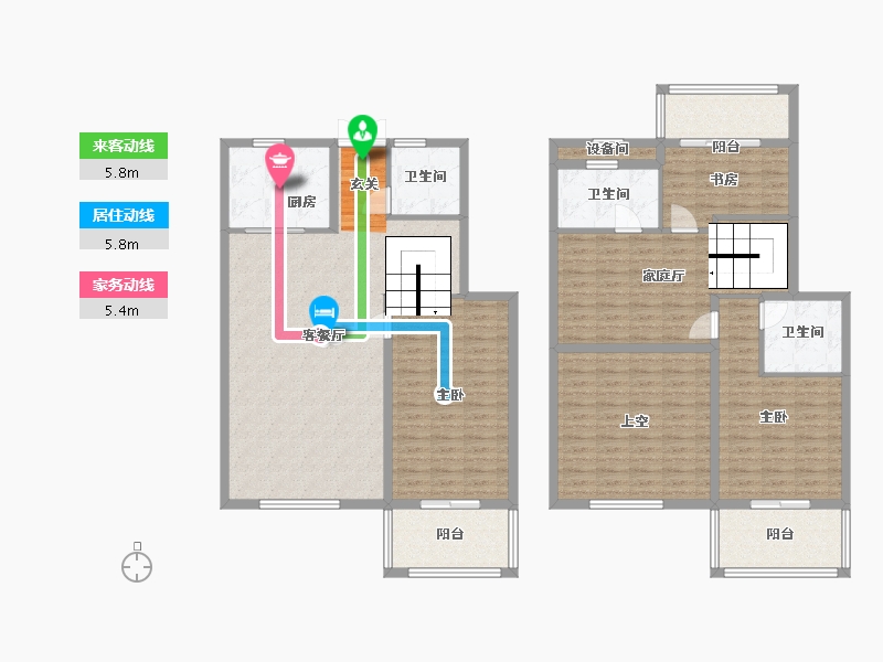 安徽省-滁州市-云水湾-166.33-户型库-动静线