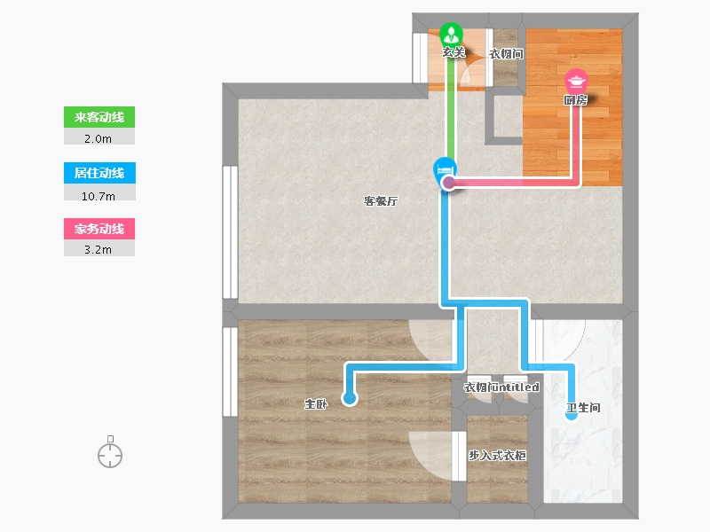 California-San Mateo-Bay View Terrace-39.50-户型库-动静线