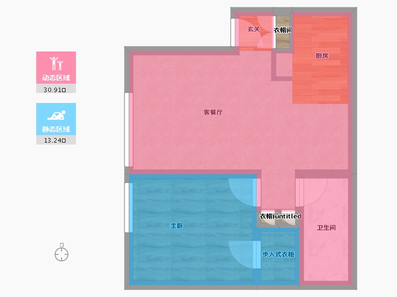 California-San Mateo-Bay View Terrace-39.50-户型库-动静分区