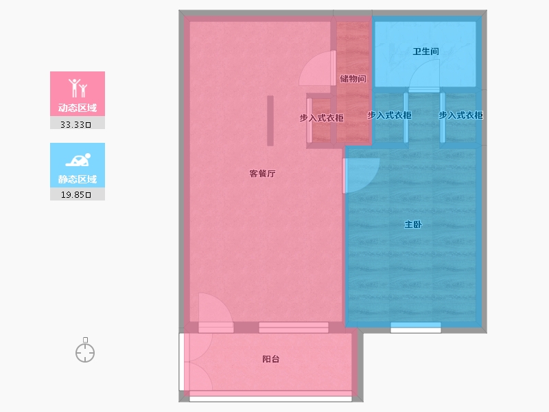 Florida-Alachua-Piccadilly Apartments-47.50-户型库-动静分区