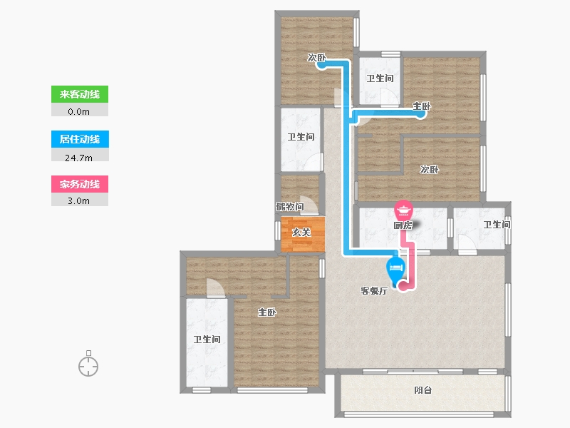 四川省-成都市-保利时代-147.69-户型库-动静线