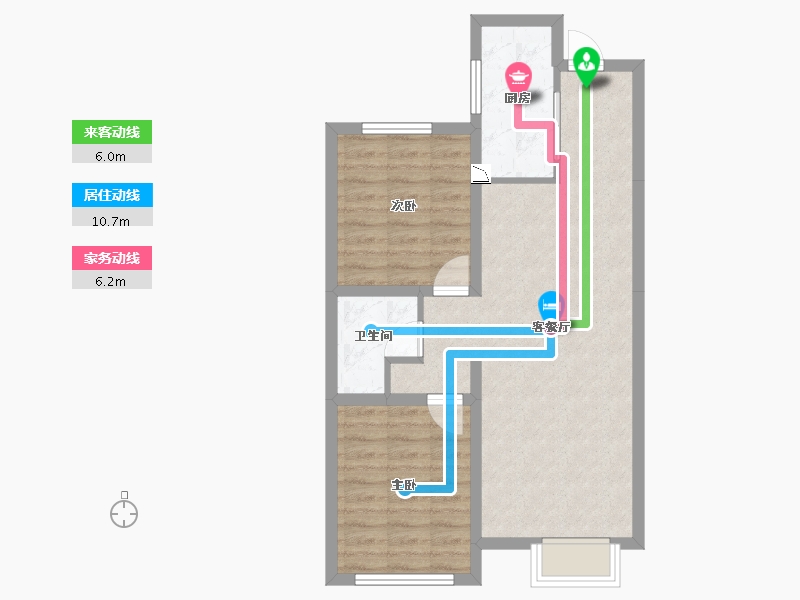 河北省-石家庄市-枫悦园-64.14-户型库-动静线