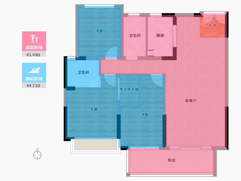 河南省-安阳市-海悦光明城-95.51-户型库-动静分区