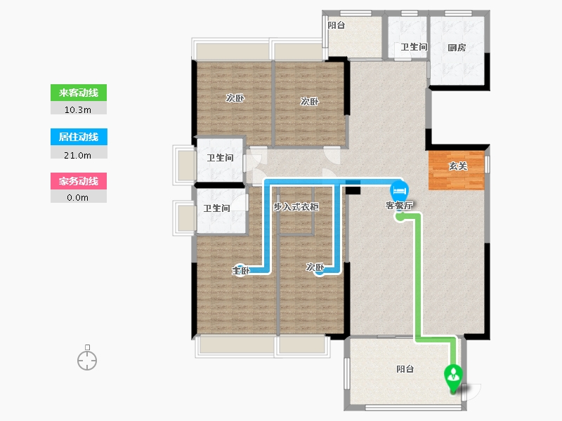 广东省-汕头市-时代明珠-175.87-户型库-动静线