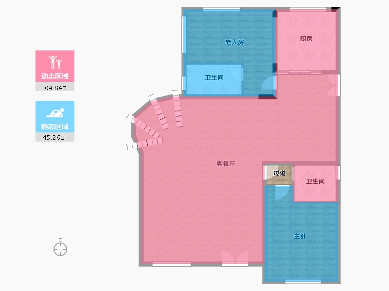 江西省-赣州市-永丰安置点-141.06-户型库-动静分区