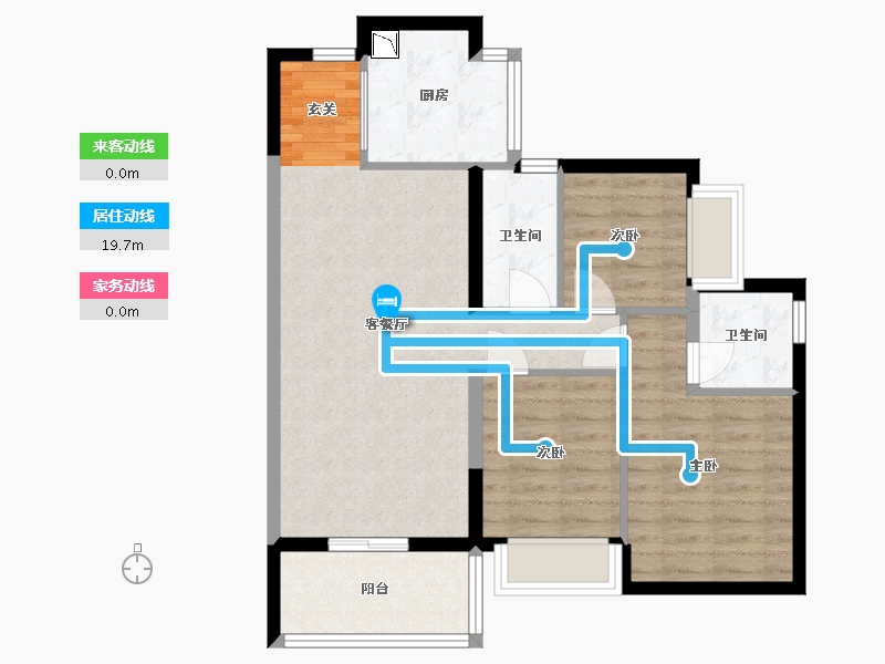 广东省-东莞市-凤岗碧桂园-77.10-户型库-动静线