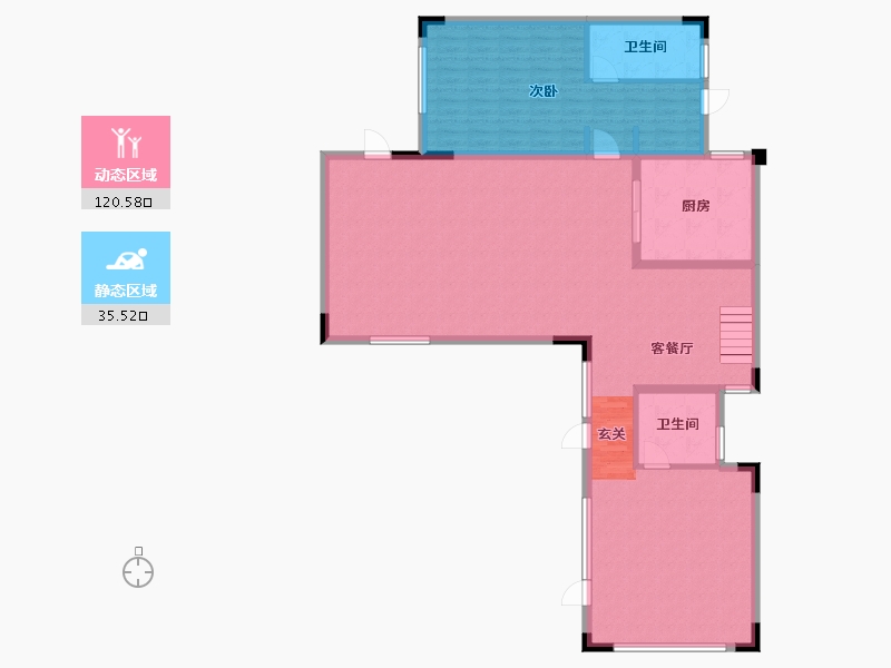 广东省-东莞市-保利滨湖堂悦-144.16-户型库-动静分区