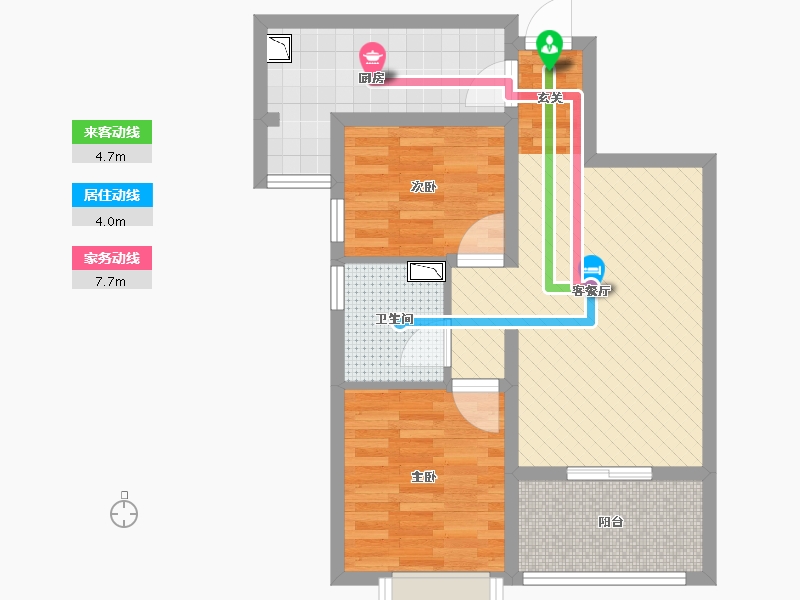 陕西省-西安市-御锦城7期九珑湾(建设中)-58.09-户型库-动静线