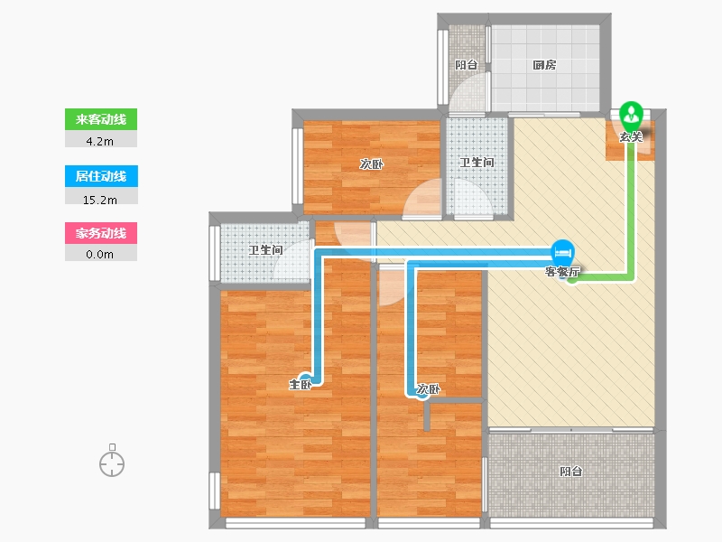 广东省-深圳市-中海大山地-77.56-户型库-动静线