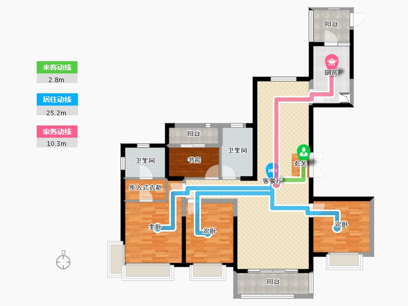 江西省-南昌市-南昌万达城-129.23-户型库-动静线