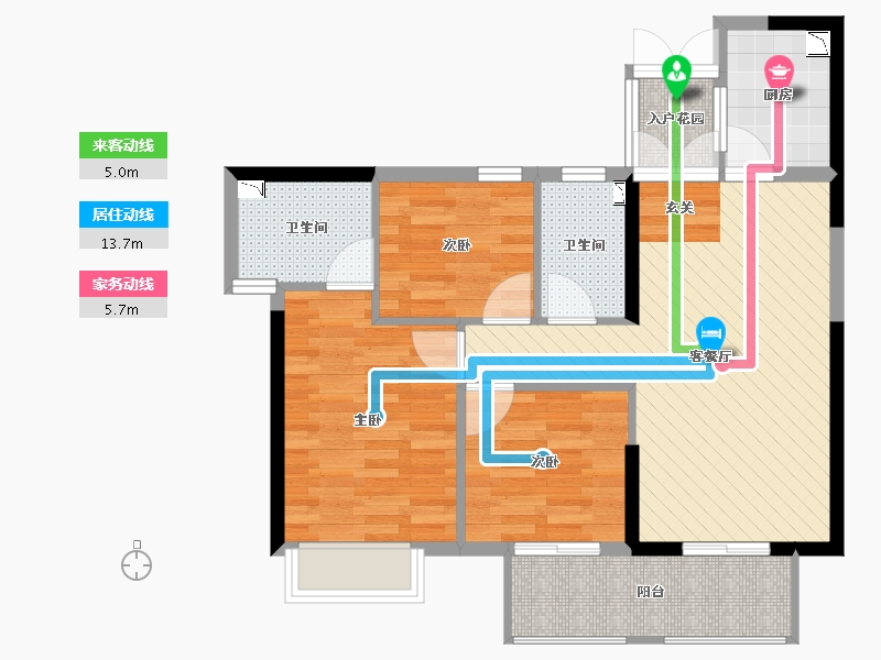 福建省-福州市-罗源湾滨海新城-75.22-户型库-动静线