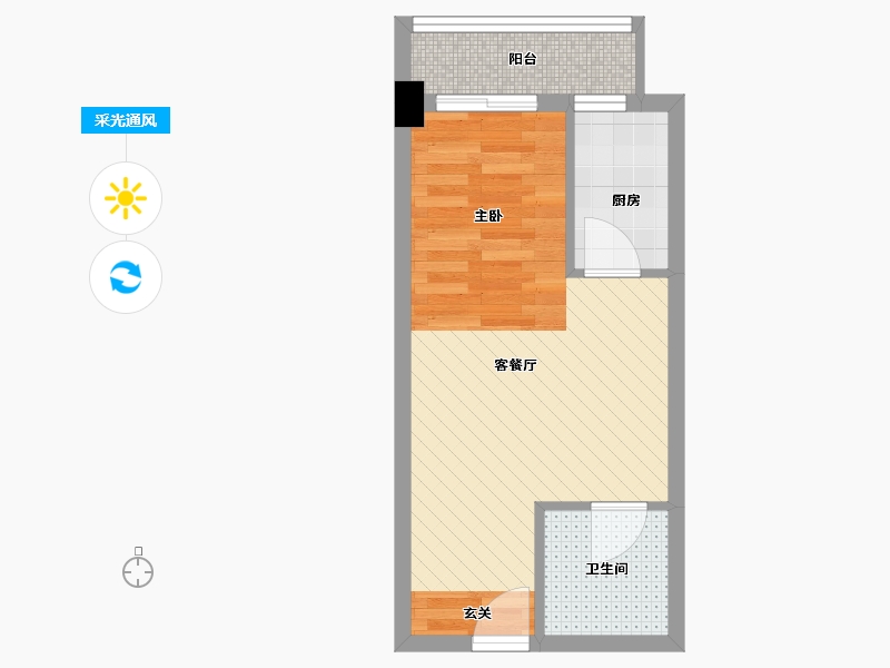 四川省-成都市-绿地缤纷-34.17-户型库-采光通风