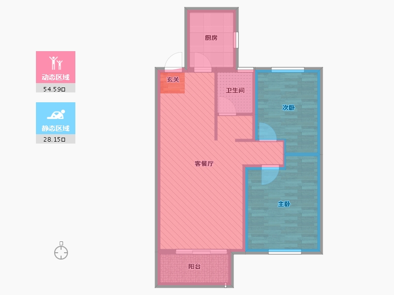 山东省-日照市-日照港第一生活区-72.91-户型库-动静分区