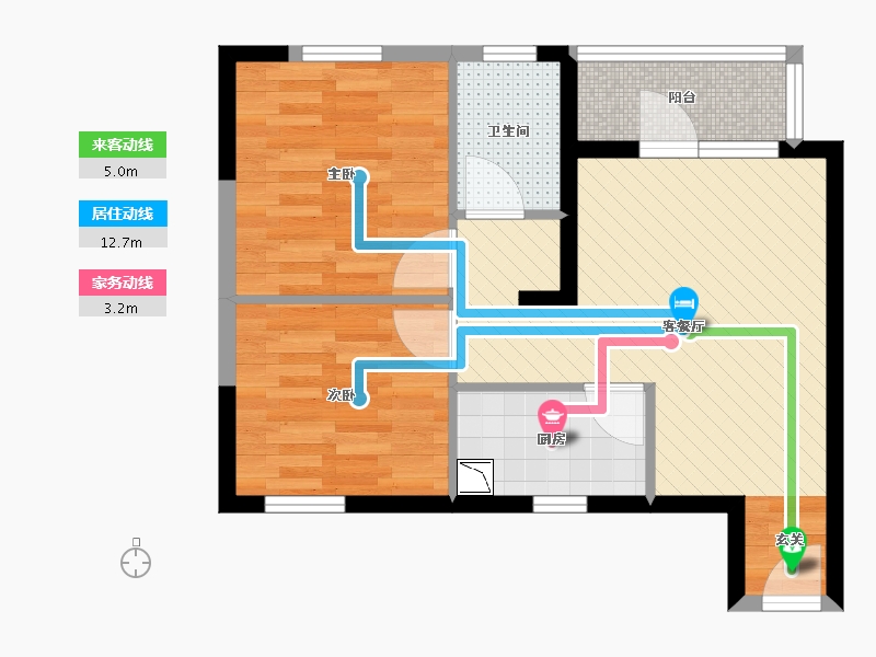 湖北省-武汉市-御才名仕-52.39-户型库-动静线