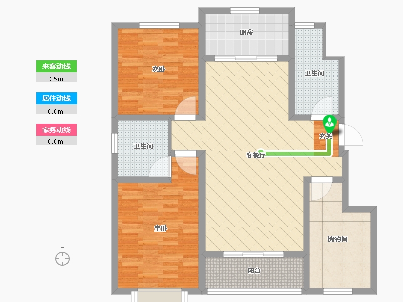 山西省-运城市-学府名都-89.76-户型库-动静线