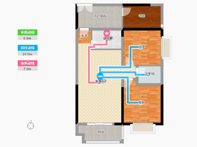 广西壮族自治区-玉林市-华泰城-94.01-户型库-动静线