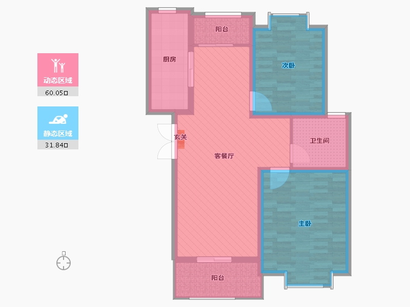 江苏省-常州市-新城南都-81.10-户型库-动静分区