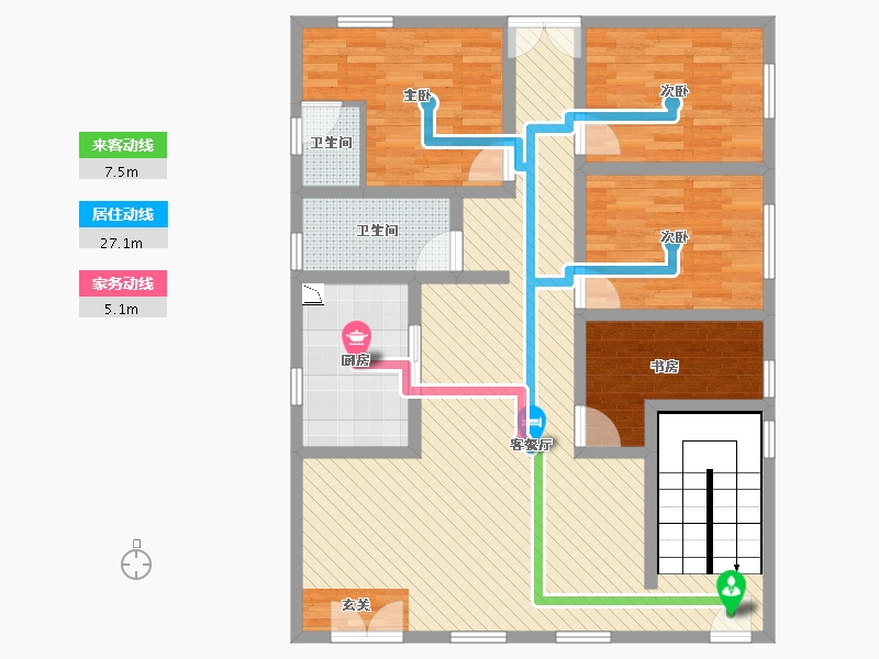 广东省-梅州市-五华棉洋镇-113.63-户型库-动静线