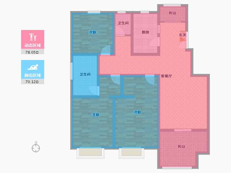 山东省-淄博市-紫御城-130.00-户型库-动静分区