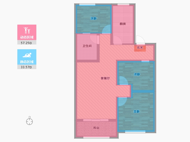 山东省-日照市-万邦城-79.00-户型库-动静分区