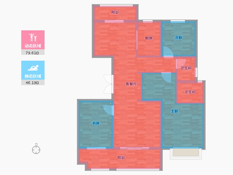 河南省-商丘市-中堂-113.01-户型库-动静分区