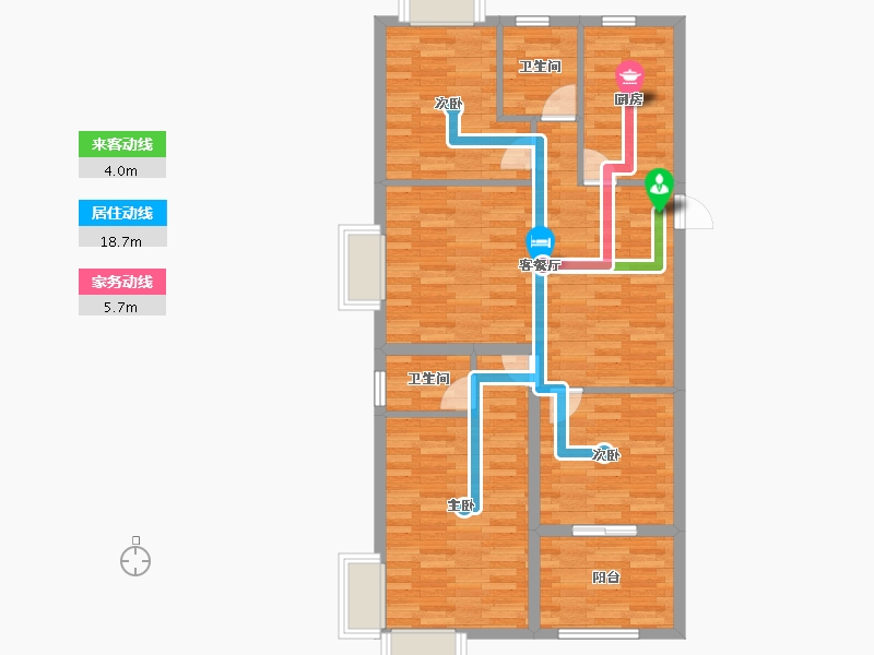 江苏省-盐城市-集云文泽府邸-89.21-户型库-动静线