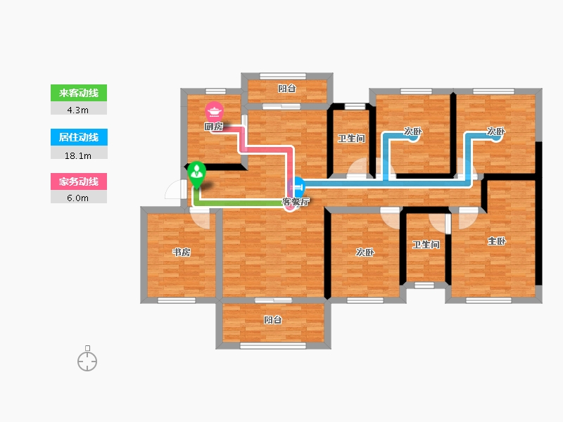 广西壮族自治区-玉林市-永顺学府-114.50-户型库-动静线