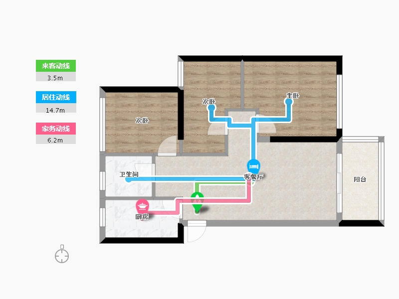 福建省-泉州市-西溪半岛-66.03-户型库-动静线