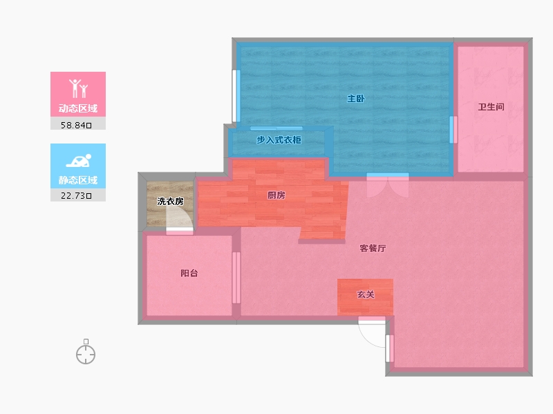 California-San Diego-Eucalyptus Grove Apartments-75.84-户型库-动静分区