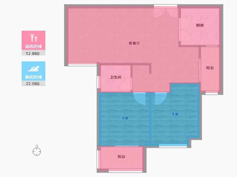 河南省-郑州市-海马公园-68.34-户型库-动静分区