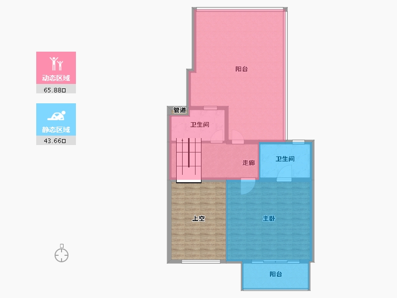 江苏省-南京市-北大资源颐和翡翠府-118.01-户型库-动静分区