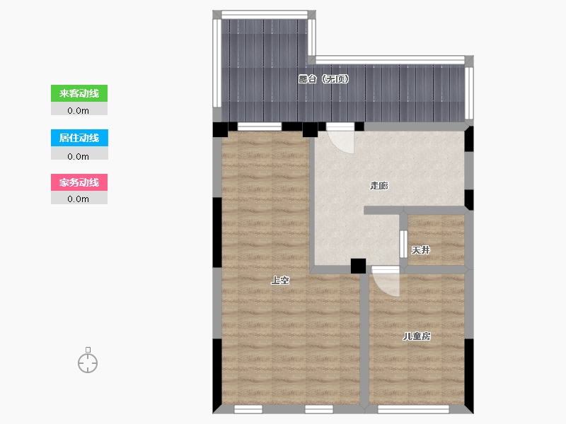 内蒙古自治区-包头市-保利溪湖林语-66.19-户型库-动静线