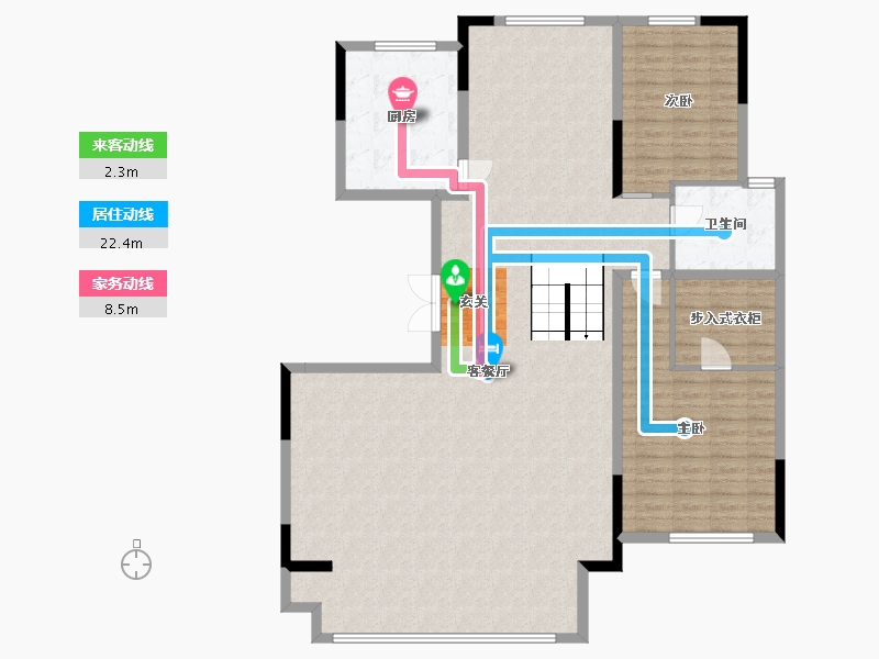 江苏省-连云港市-吾悦和府-150.04-户型库-动静线