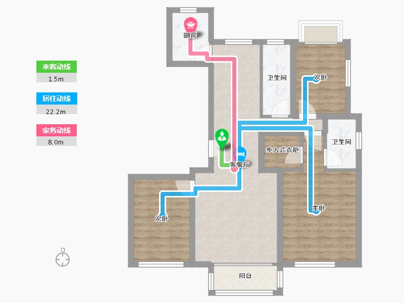 山东省-青岛市-康城-79.57-户型库-动静线