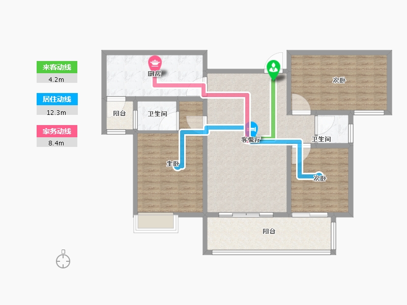 河南省-商丘市-西湖观澜-112.98-户型库-动静线