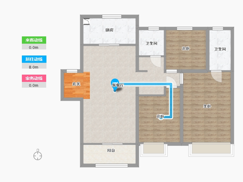 山东省-青岛市-中建锦绣天地-102.40-户型库-动静线