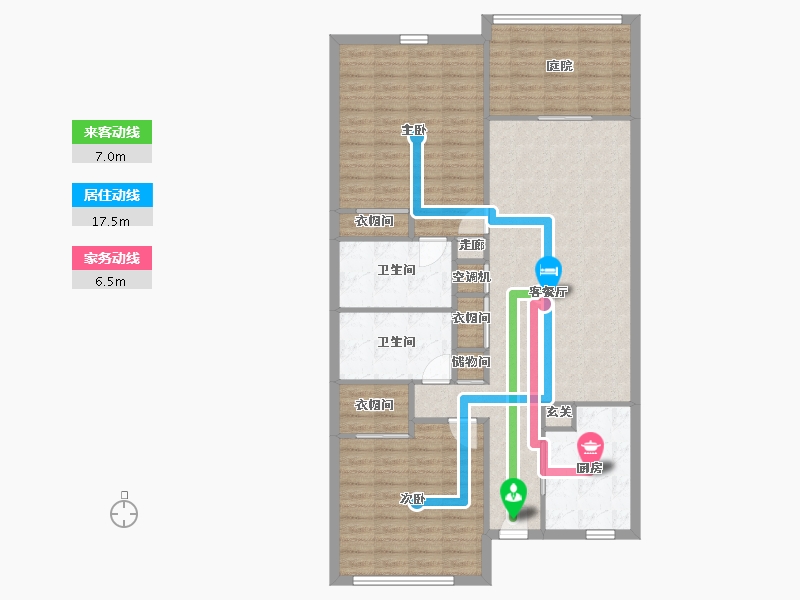 Florida-Broward-Cross Keys Apartments-115.13-户型库-动静线